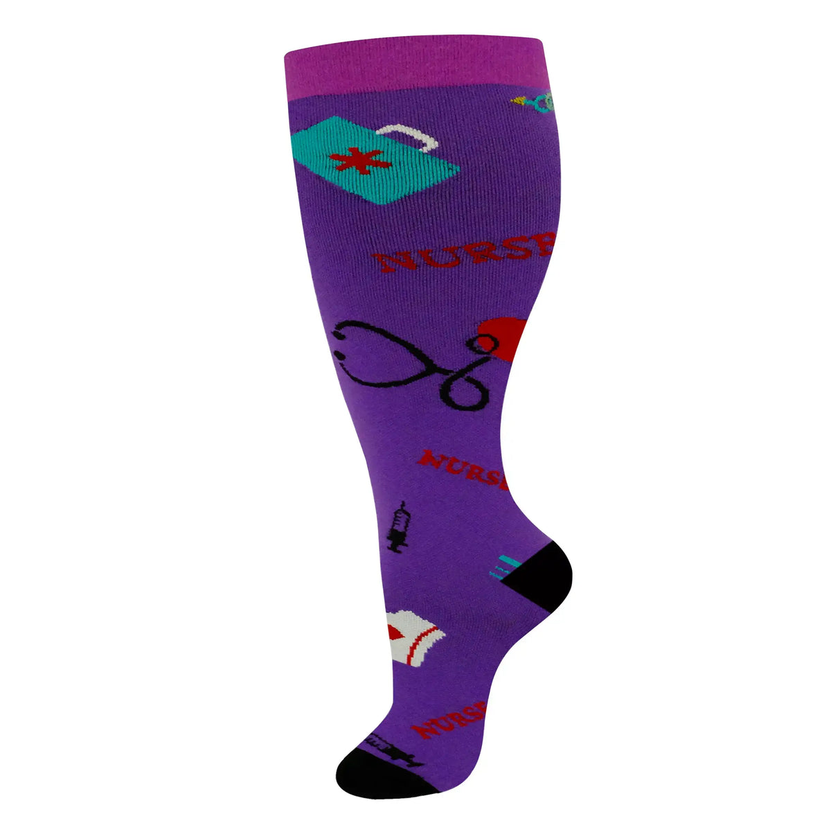 Compression Socks | 20-30 Mmhg Pressure | Wide Calf | 2Xl To 4Xl
