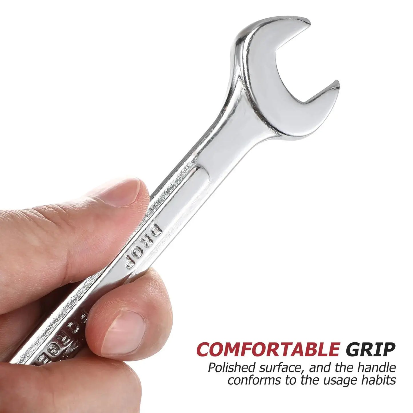 14 pcs Combination Wrench Set 8mm 24mm Double Ended Tools Mechanics Repair Shop Garage Home Workshop Chrome Vanadium Steel from PriceLows™