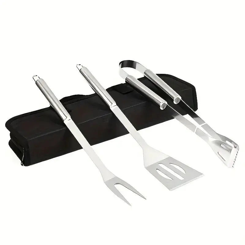 Barbecue tool set, home kitchen frying shovel, BBQ barbecue fork, food tongs, barbecue cooking baking utensils from PriceLows™