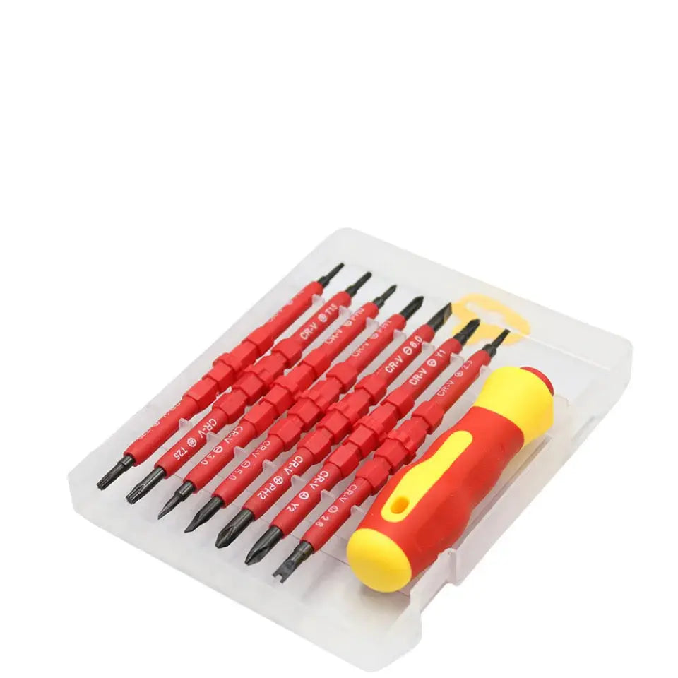13-in-1 Electrician Repair Tools Kit Changeable Insulated Screwdrivers Set Magnetic Slotted Bits Repair Tool Electrician Tool from PriceLows™
