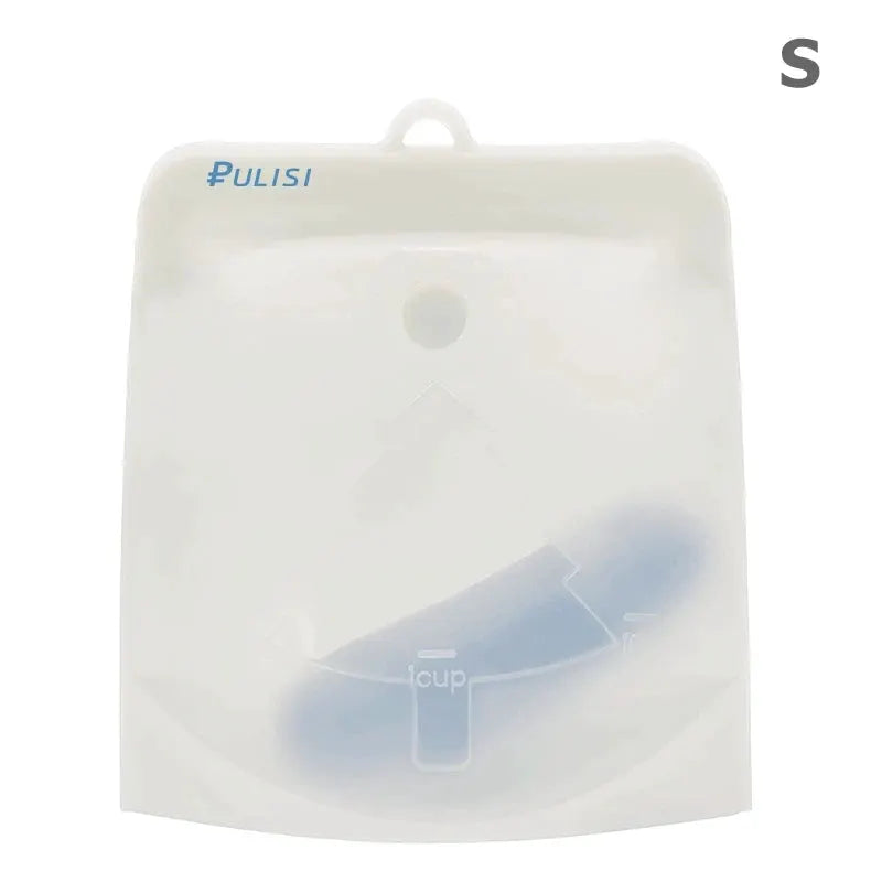 Reusable Silicone Bag | Capacities 500ml 1000ml 1500ml | Leakproof