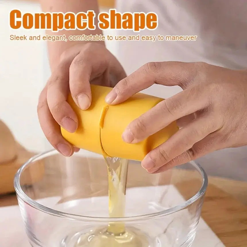 Plastic Egg Shell Opener Professional Manual Eggs Breaker Non-Stick Hand Eggshell Separator Multifunctional Kitchen Baking Tool from PriceLows™