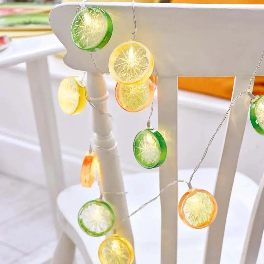 Lemon Disposable Party Tableware Set | Brown Paper Cups Plates Cake Toppers