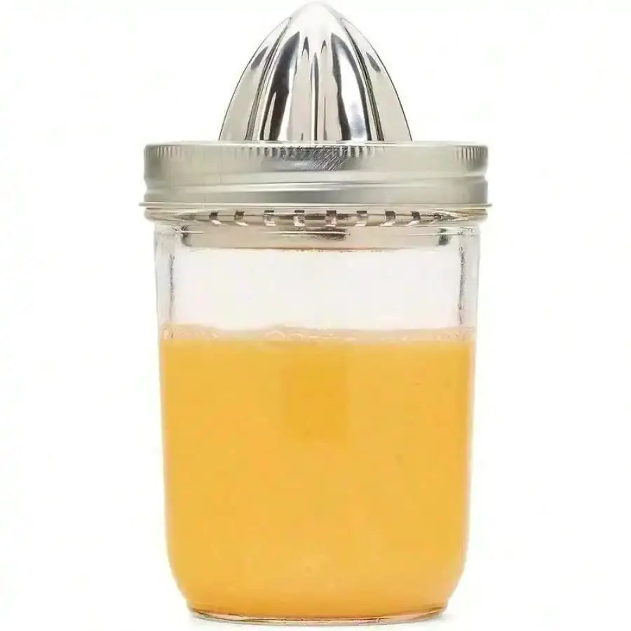 1pc Stainless Steel Citrus Juicer Lid,Suitable For Mason Jars,Various Wide Mouth Juicing Tools,Kitchen Supplies Household Items from PriceLows™