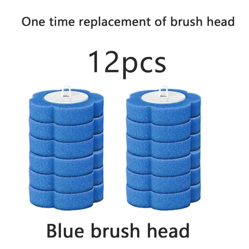 Disposable Toilet Brush Set | Long Handle | Sterile Refill Heads