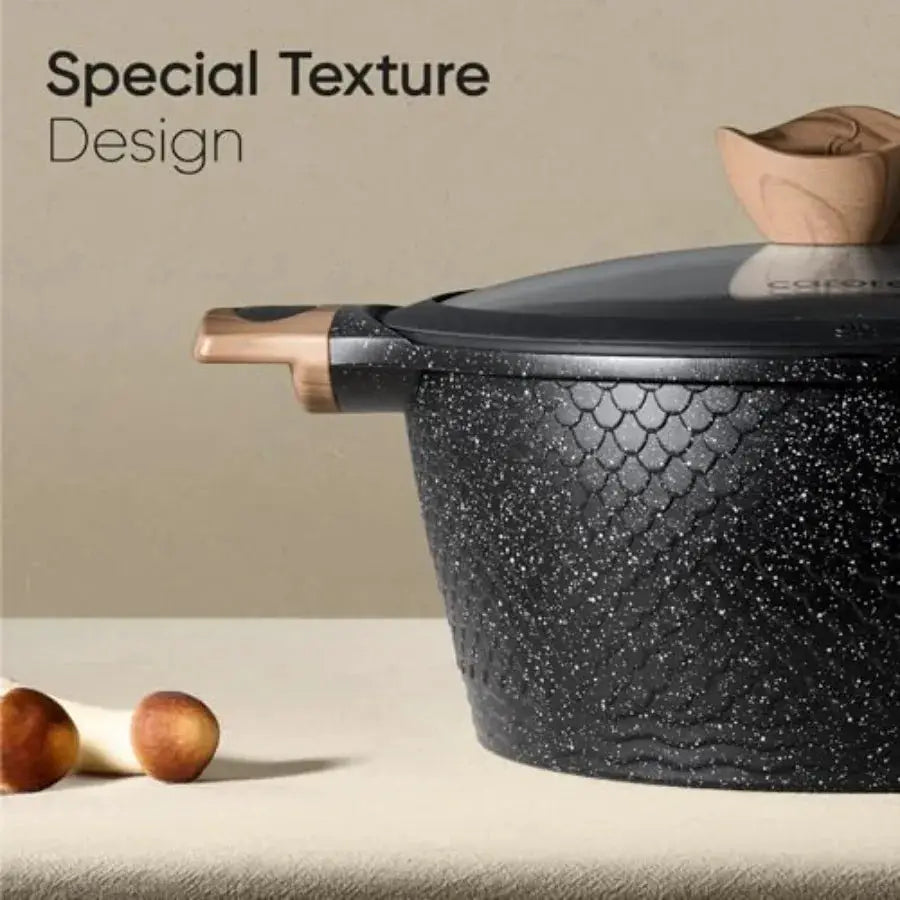 Pots and Pans Set Non Stick, Cookware Set Pots and Pans Induction Cook Ware, Nonstick Kitchen Cooking, PFOA Free from PriceLows™