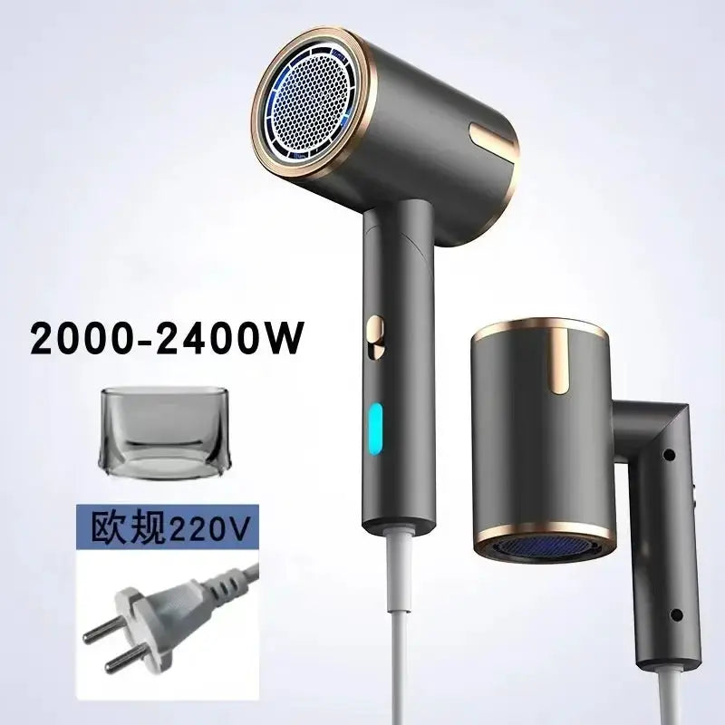 Foldable Hair Dryer | 2400W Power | Infrared Heat | Hot And Cold Air