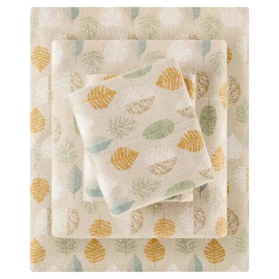 North by Flannel Sheets Queen Size, Cozy 100 Cotton Flannel Bed Sheets, Ultra Soft Cute Sheet Set, Novelty Print Themed Cold Wea from PriceLows™