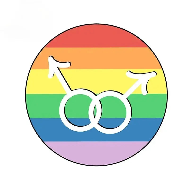 Pride Car Stickers Vinyl Decals Waterproof Scratch Resistant for Vehicles & Motorcycles - LGBTQ+ Friendly Vehicle Graphics from PriceLows™