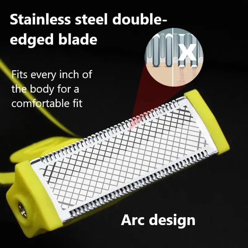Intimate Hair Shaver | Stainless Steel Blades | 2-Hour Charge Time