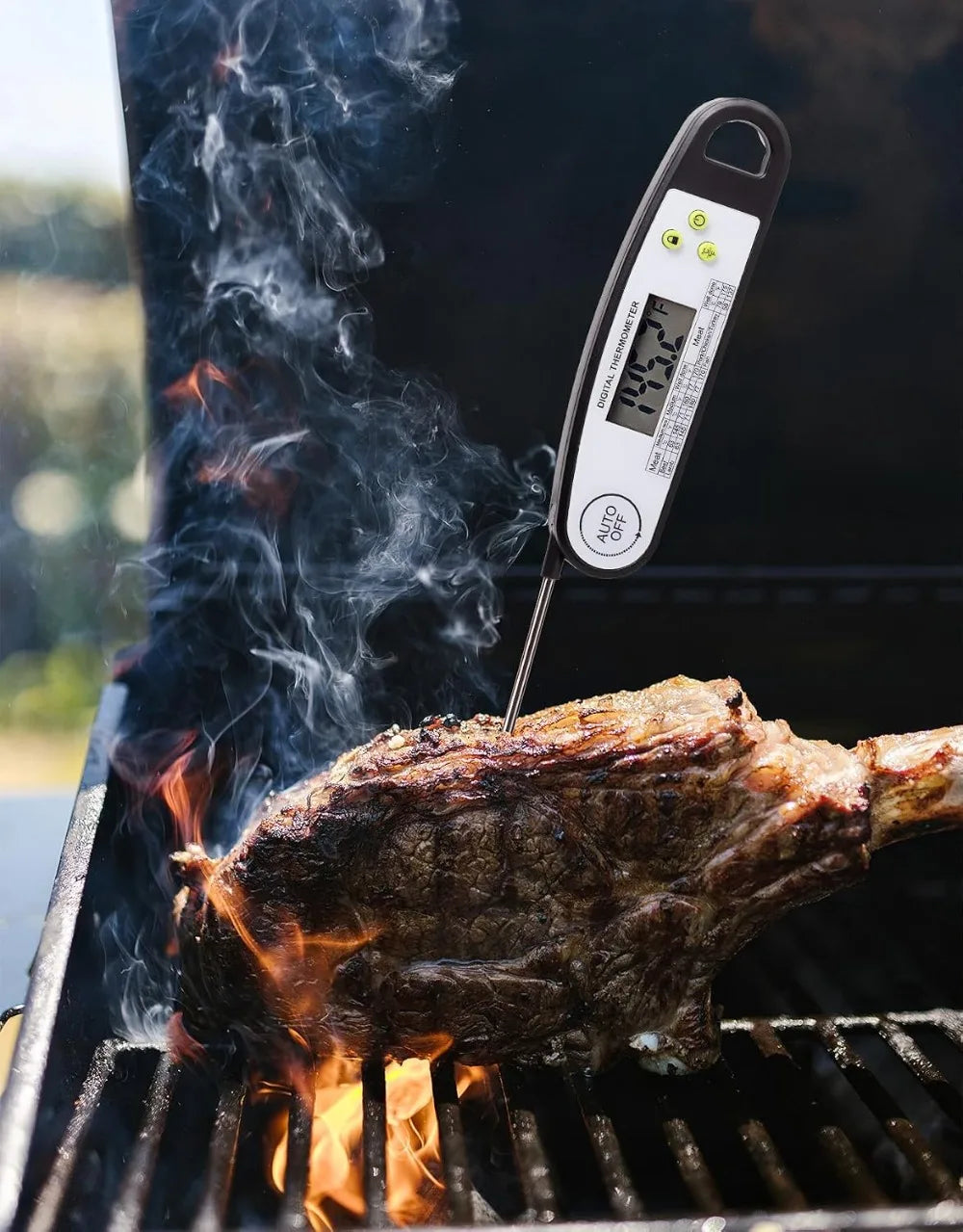 Digital Meat Thermometer | Instant Read 2 To 4 Sec | -58 to 572 F | One Size