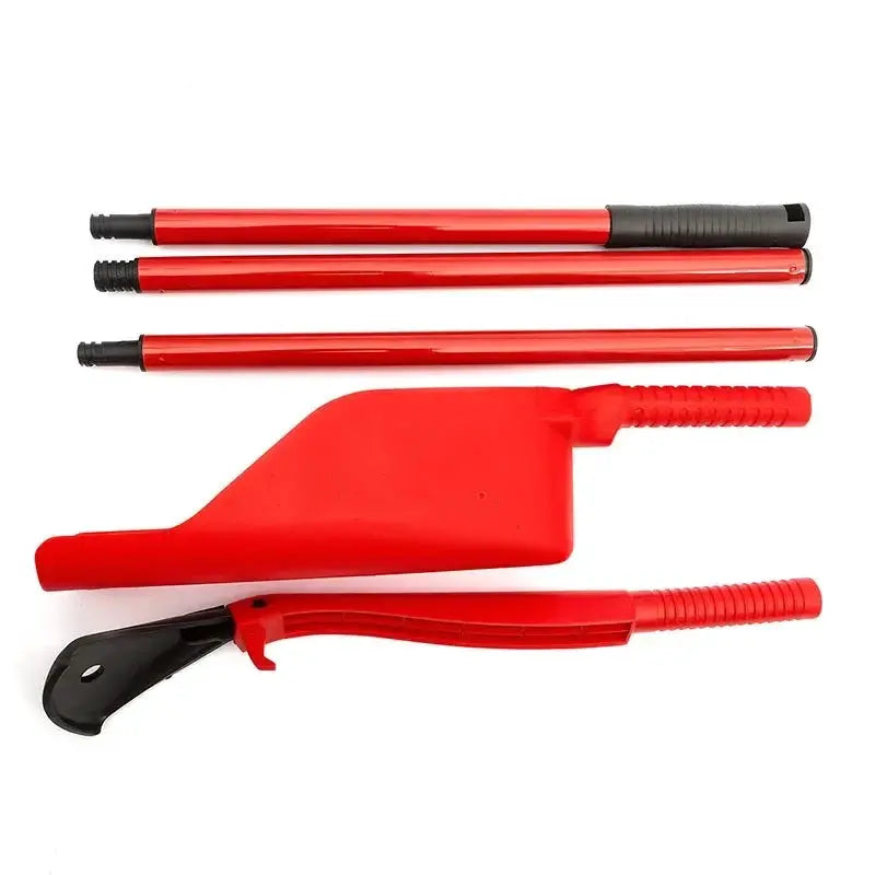 Adjustable Gutter Cleaner Tool with Leaf Scoop Durable Cleaning Kit for Downspout Maintenance Gardening Drainage Tools Set from PriceLows™