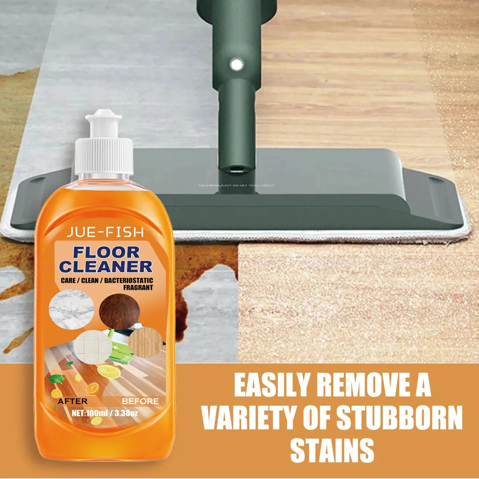 Powerful Floor Polish Agent Stain Dirty Removing Cleaning Wooden Floor Decontamination Renovating Ceramic Tiles Polishing Fluid from PriceLows™