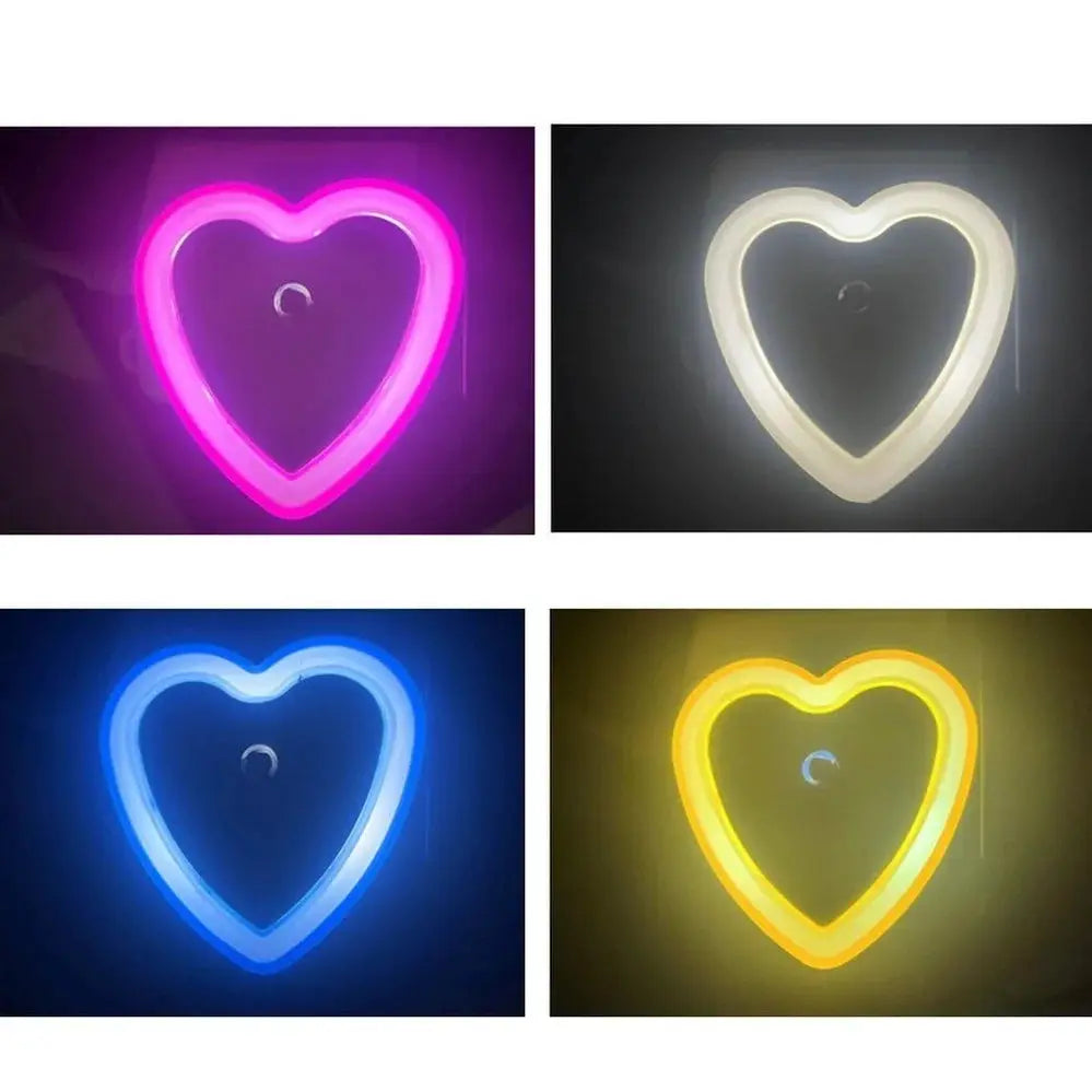 LED Night Light | Light Sensor | 85V-265V EU US Plug | Kids Living Room Bedroom