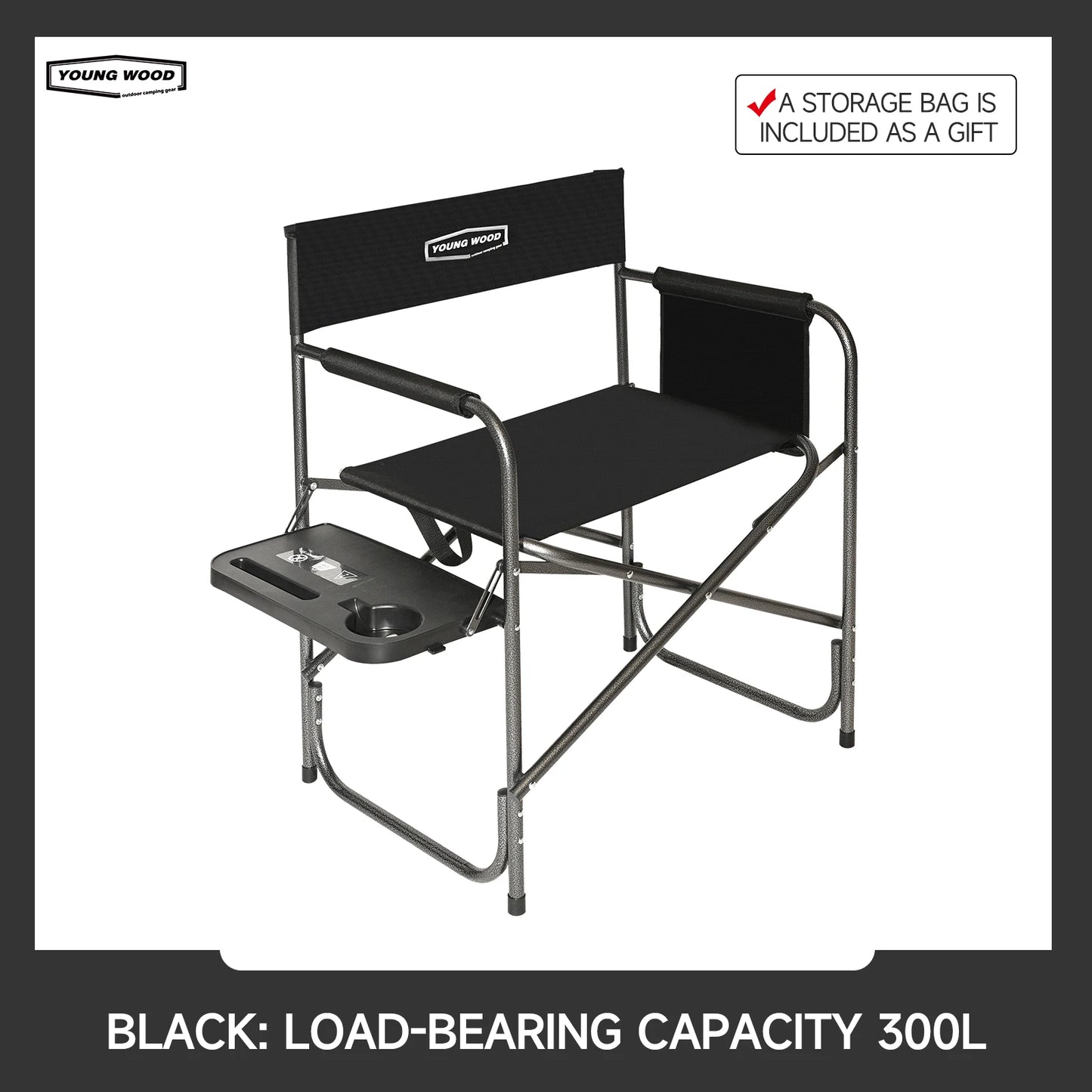 Camping Folding Chair | Lightweight | Foldable Iron Frame | One Size