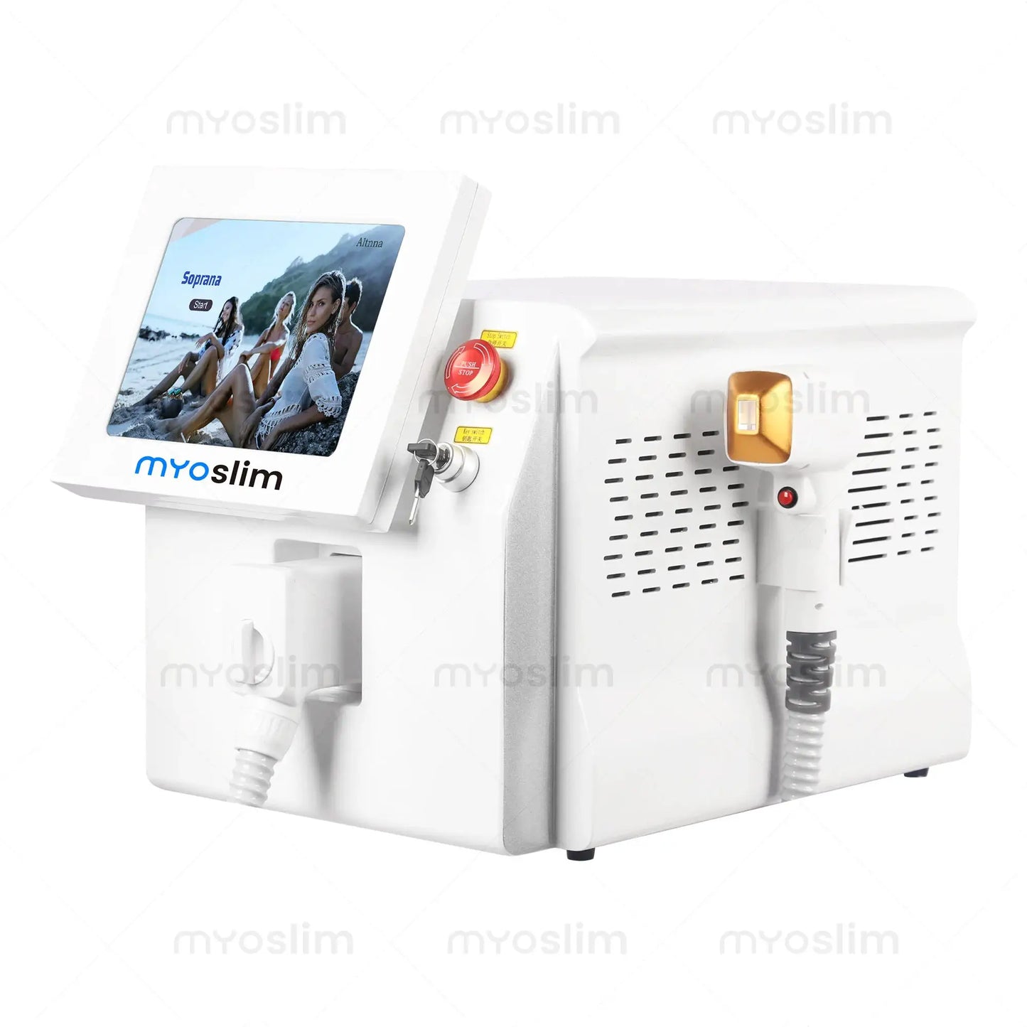 Diode Laser Hair Removal Machine | 808Nm Wavelength | Ice Cooling Head