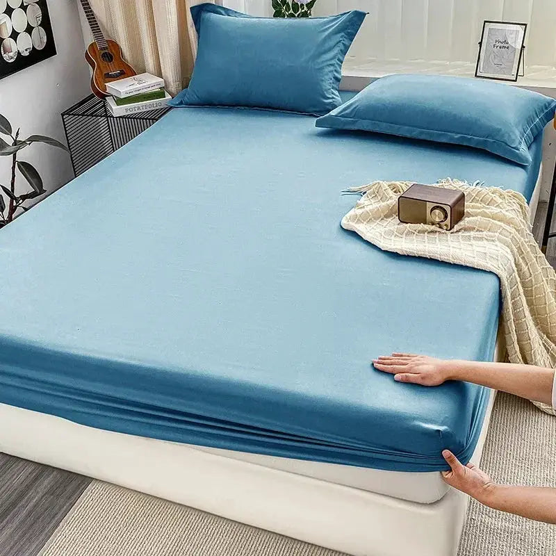 Fitted Sheet | Brushed Finish | Deep Pocket | Solid Color