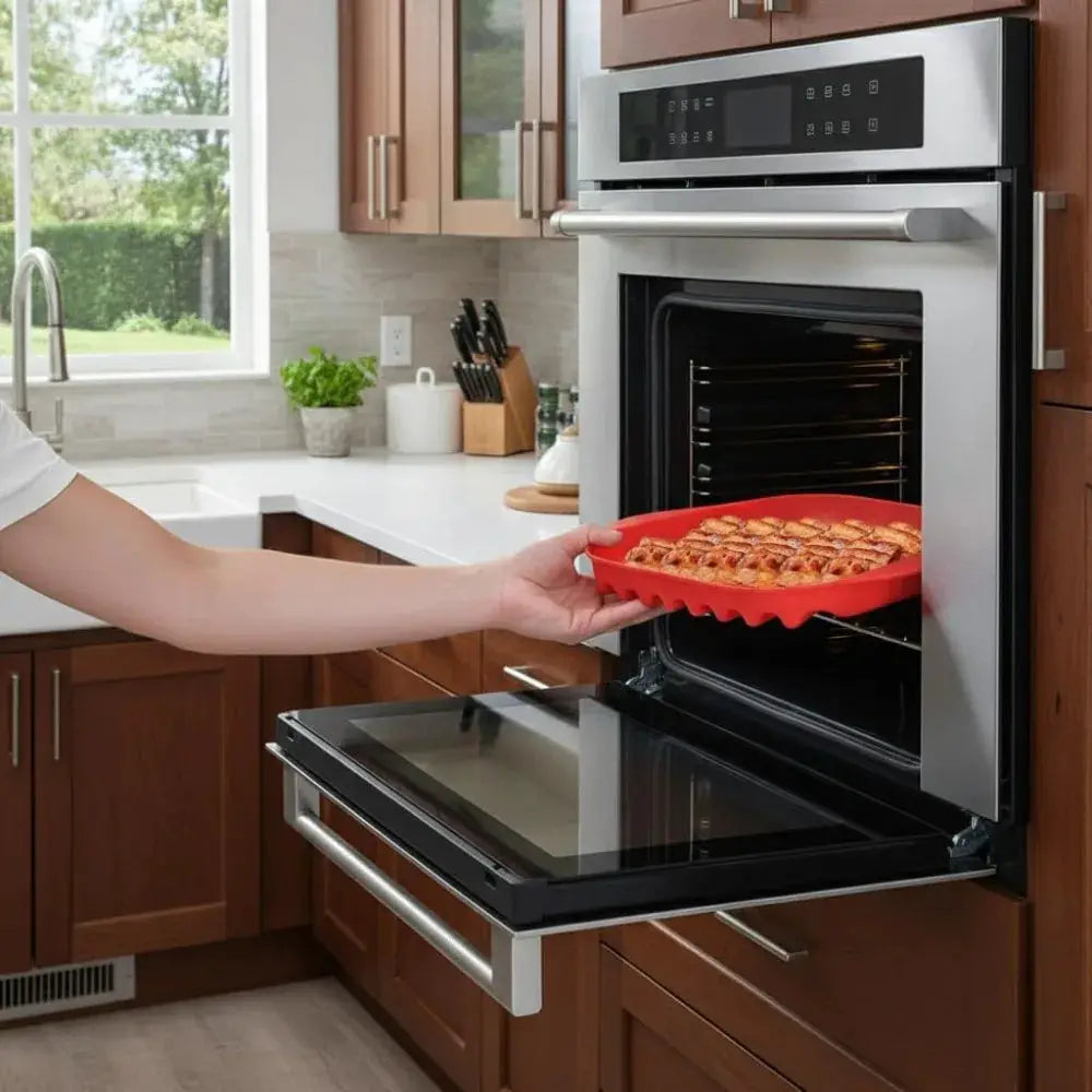 Microwave Bacon Tray | Splatter Lid | Grease Draining | BPA Free