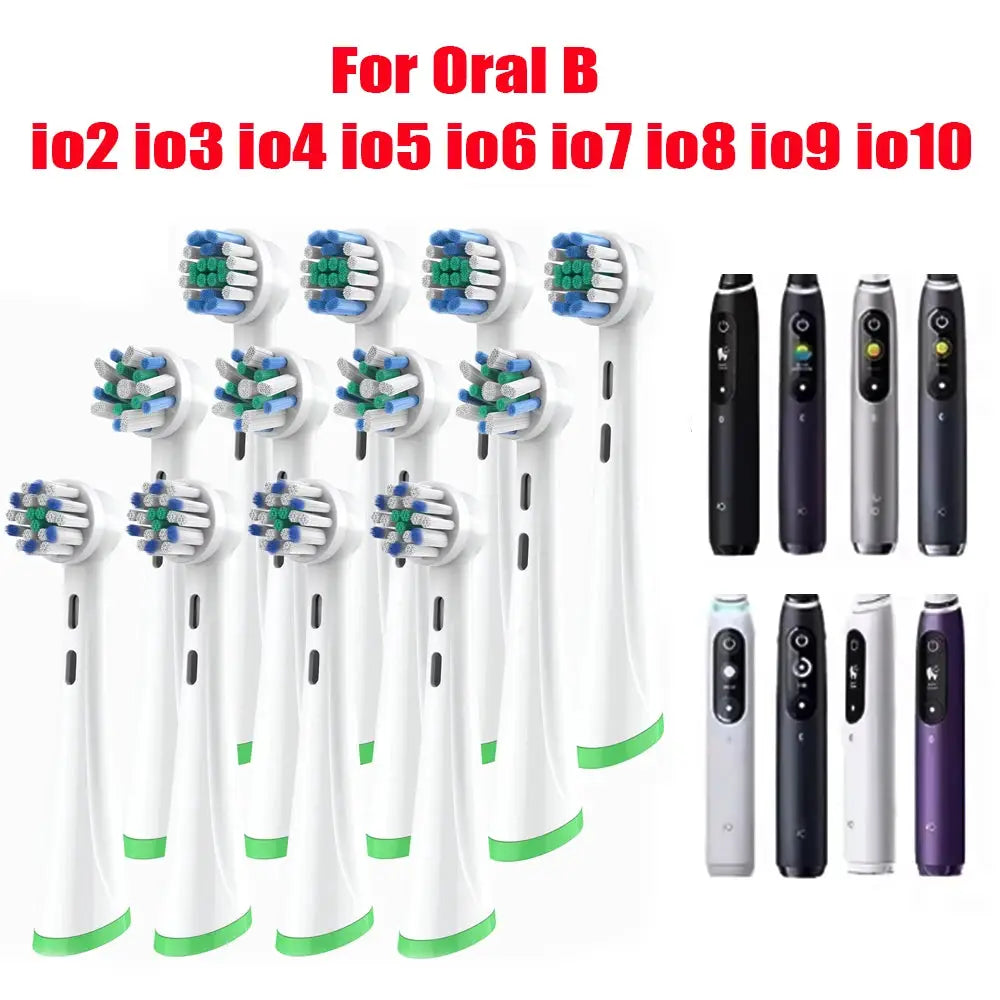 2/4/8 Pack Toothbrushes Head, Compatible with Oral B iO 2/3/4/5/6/7/8/9/10 Series Electric Toothbrush Replacement Brush Heads from PriceLows™