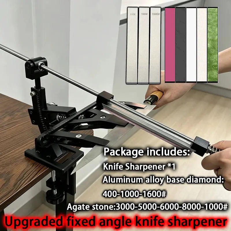 Knife Sharpener | Fixed-Angle | Precise Adjustment | One Size
