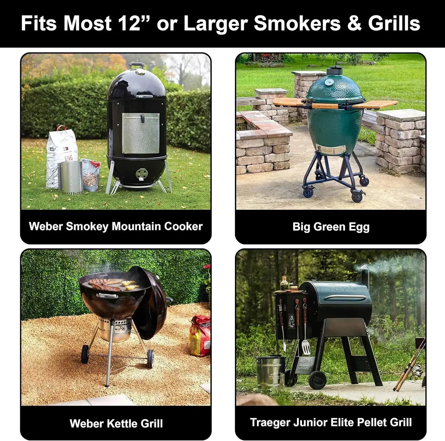 BBQ Rib Rack | Nonstick Coated Steel | Holds 4 Ribs | JT25t