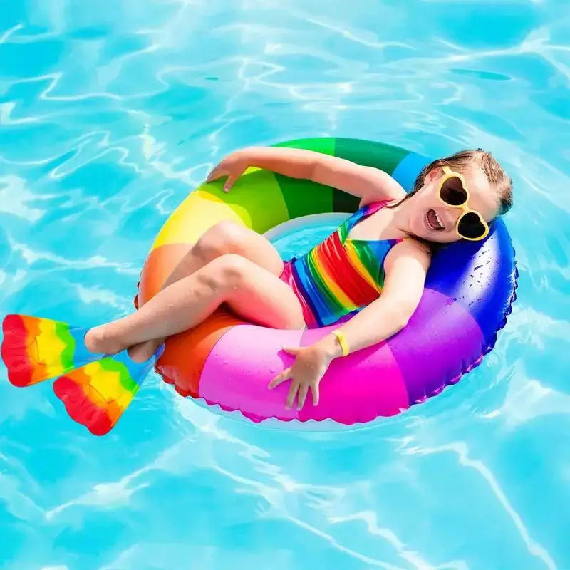 Kids Swim Fins Comfortable Silicone Flippers For Swimming And Diving Short Swim Fin For Beginners Kids Girls Boys from PriceLows™