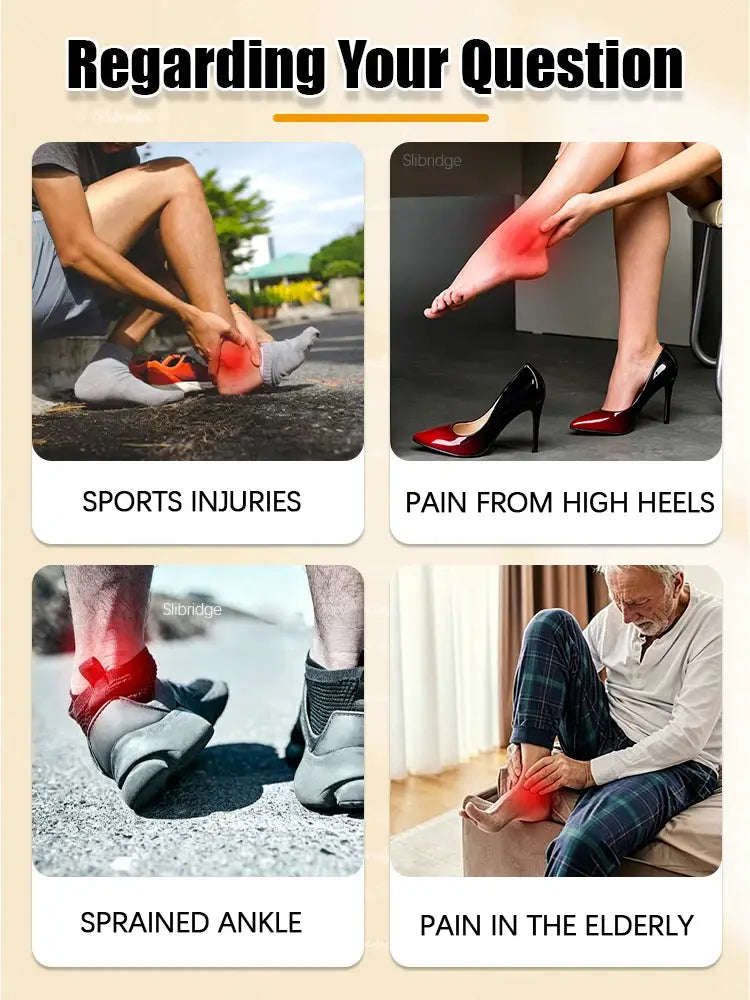 Portable Heated Foot Massager | Cordless Electric Vibration | Medium Size
