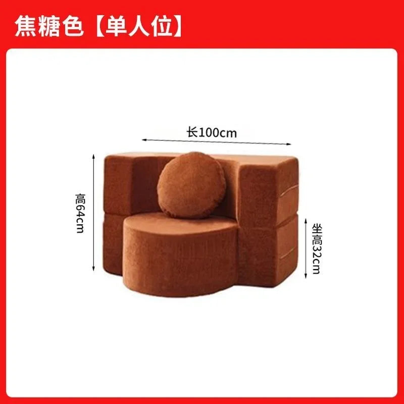 Modular Sofa Bed | Memory Foam Cushions | L Shaped Configuration