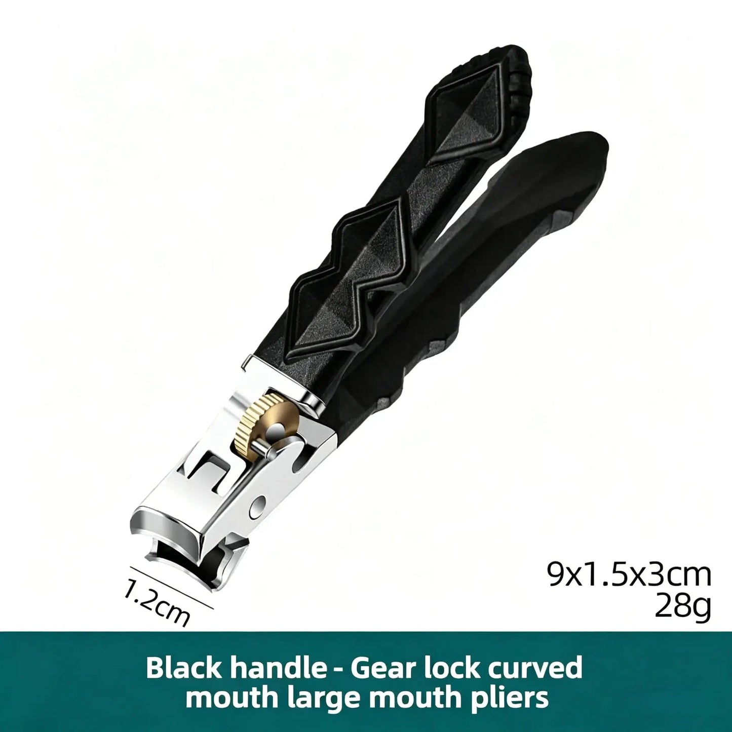 Nail Clippers | Wide Jaw Opening | Long Handle | 3.63x1.18 Inch