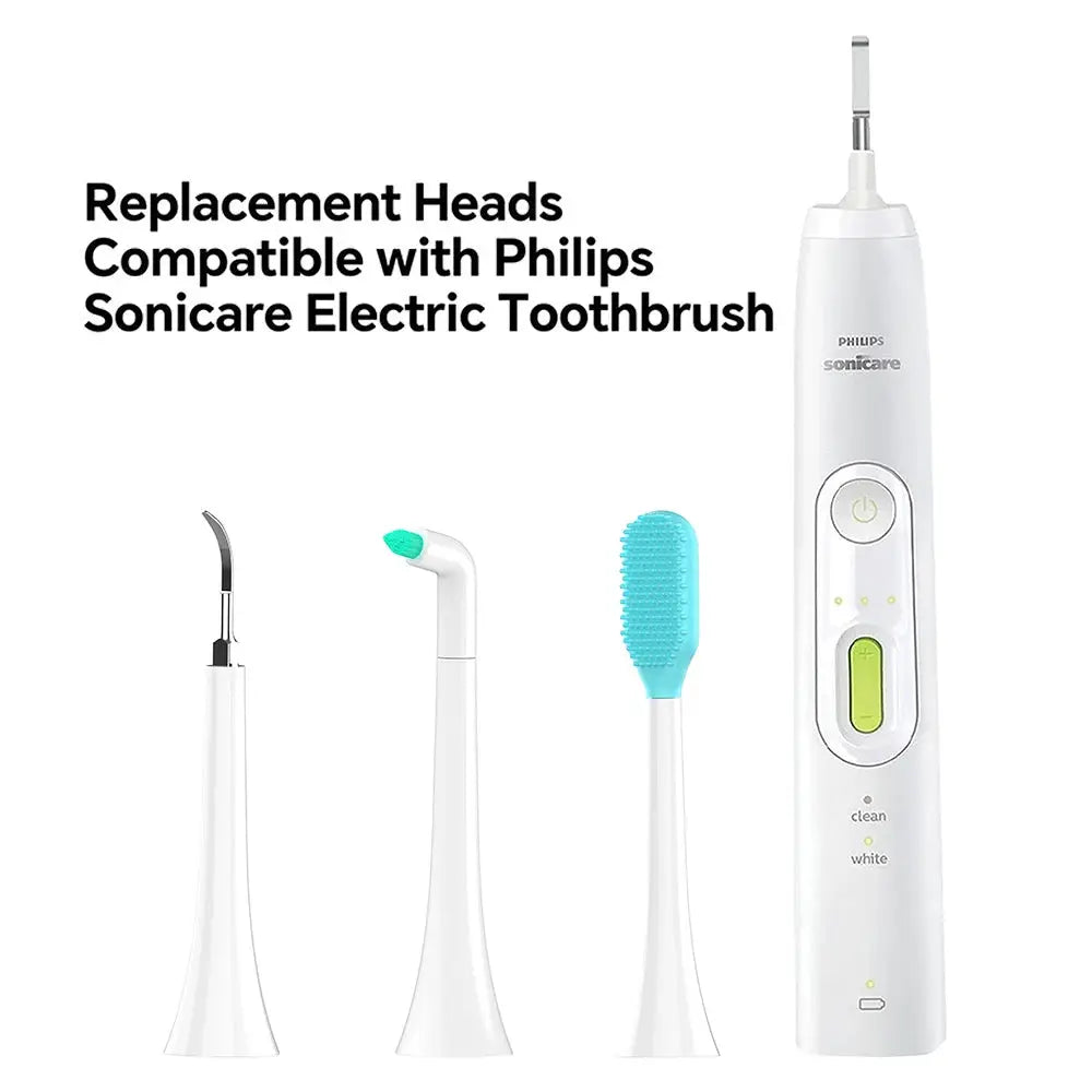 Compatible with Philips Sonicare Electric Toothbrush Replacement Brush Heads, Multifunctional Brush Head for 2100 4100 4300 5100 from PriceLows™