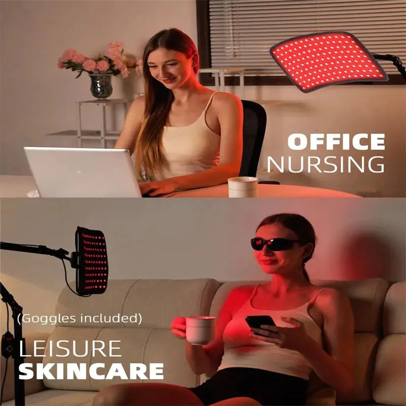 Infrared Light Therapy Device | 660nm Red And 850nm | With Stand For Home Use