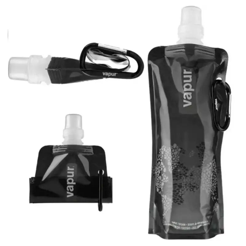 500ML Portable Ultralight Foldable Silicone Folding Water Bottle Water Bag Outdoor Sport Supplies Hiking Camping Soft Flask Bag from PriceLows™