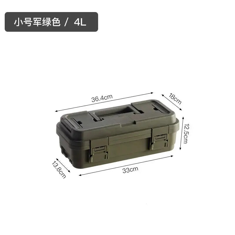 4L/6.5L Stackable Bins Storage Connectable Toolbox Multiple Functions Storage Boxes & Bins Plastic Container Storage from PriceLows™