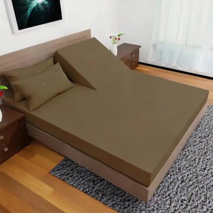Sheets Sets for Adjustable Bed, 4 Pcs Double Brushed Deep Pockets Microfiber Sheets, 34 Inch Fitted Sheet, 1 Flat Sheet and 2 P from PriceLows™