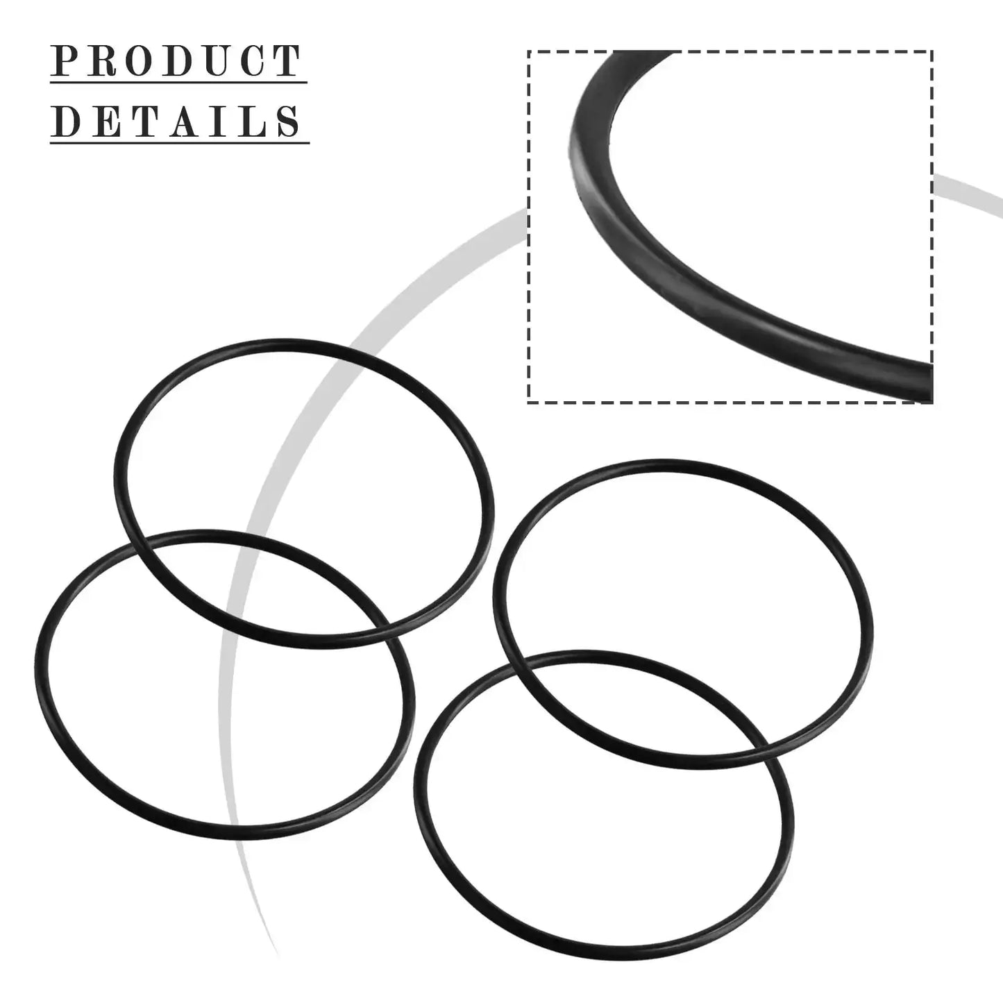 6pcs Pools Chlorinator Lid O-Ring Replacement-Parts CLX200K For CL200 CL220 Garden Supplies Outdoor Hot Tubs Accessories from PriceLows™