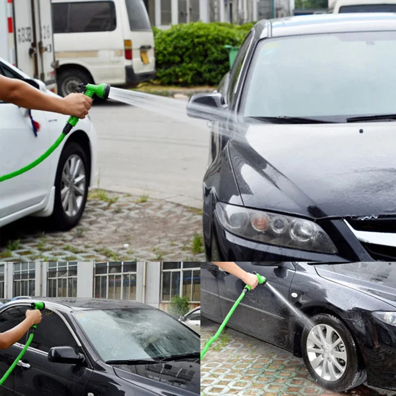 Garden Hose Pipe Water Hose Expandable Magic Hose 7 Patterns Water Gun Foam Pot flexible reels hose Car Wash Gun Sprayer from PriceLows™