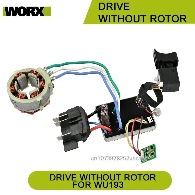Orginal new Switch Driver motor reducer casing toothed wheel shell chuck parts for WORX WU193 Electric screwdriver from PriceLows™