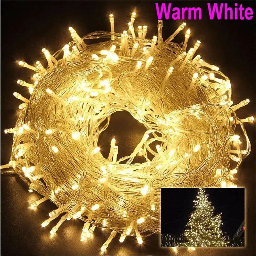Christmas Fairy Lights | 8 Modes | AC Powered | Multiple Lengths