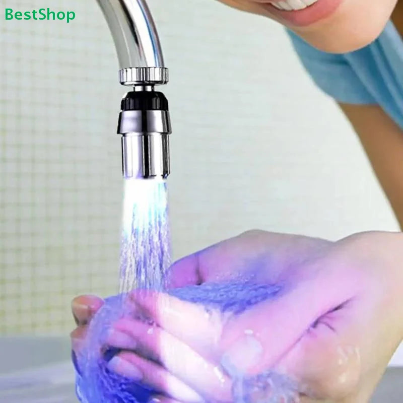 LED Faucet Light | Color Changing Temperature Sensor | Universal Fit