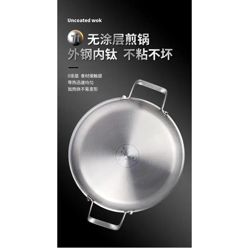 Fry Pan | Titanium Hammer Texture | Non Stick | One Piece