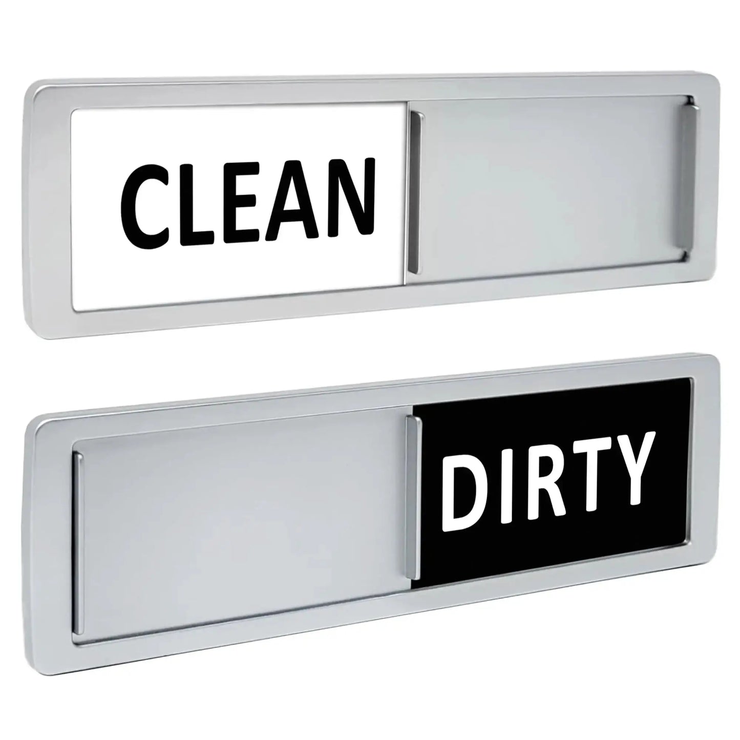 Dishwasher Magnet | Clean Dirty Sign | Easy to Read and Slide | Medium Size
