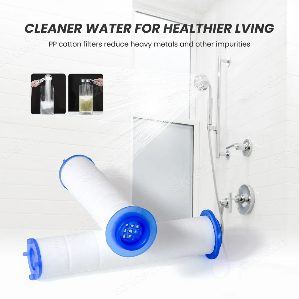 Shower Head Filter Cartridge | PP Cotton | 95mm | 5-50 Pcs