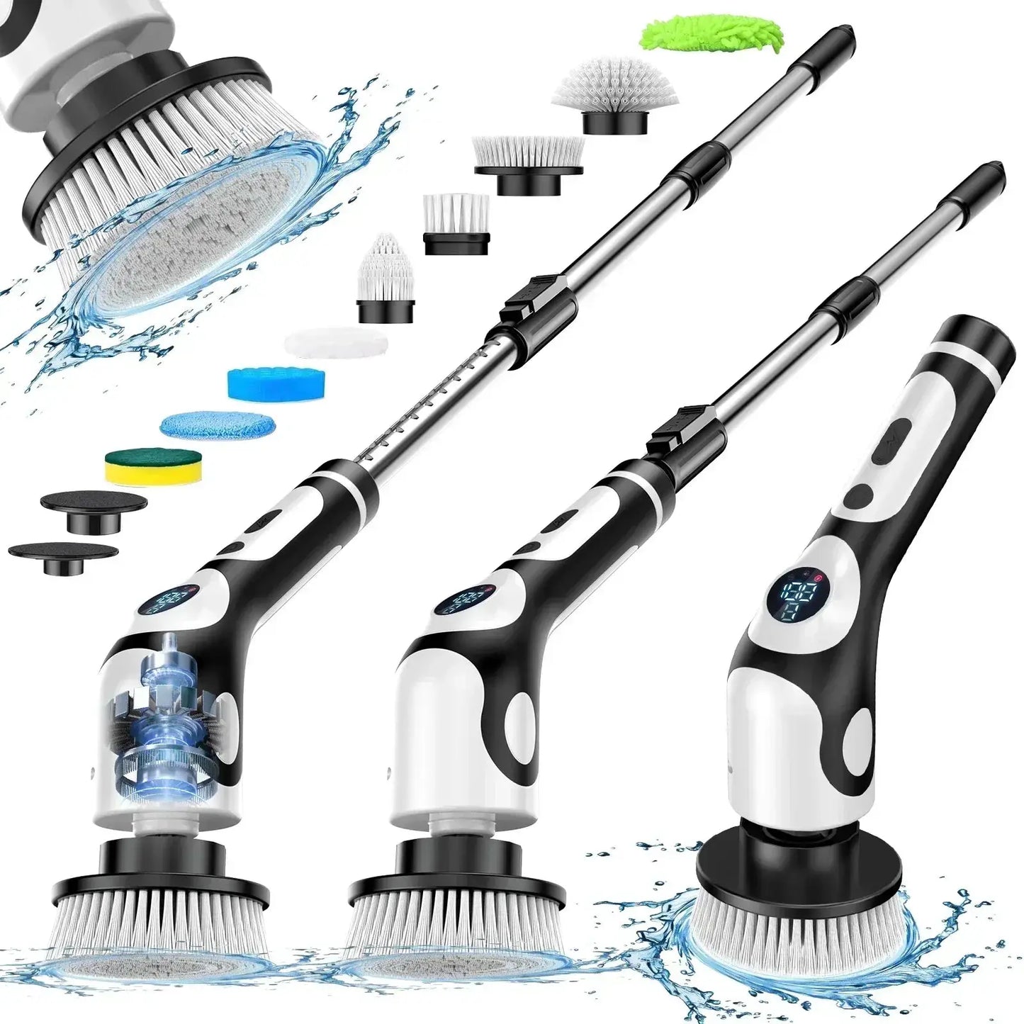 Electric Cleaning Brush | 11-In-1 Multifunction | USB Rechargeable | One Size