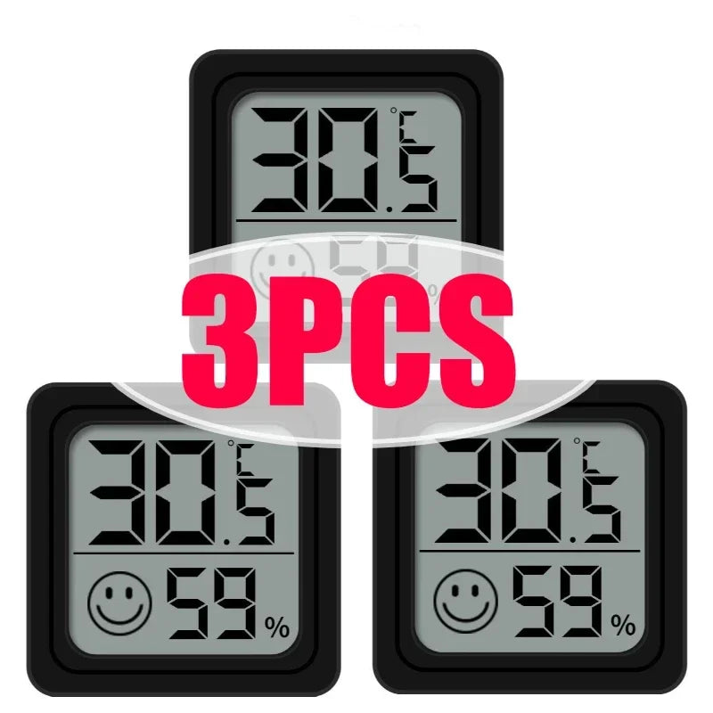 1/3/4/6 PCS Mini LCD Digital Thermometer Hygrometer Indoor Room Temperature Humidity Meter Sensor Gauge Weather Station Set from PriceLows™