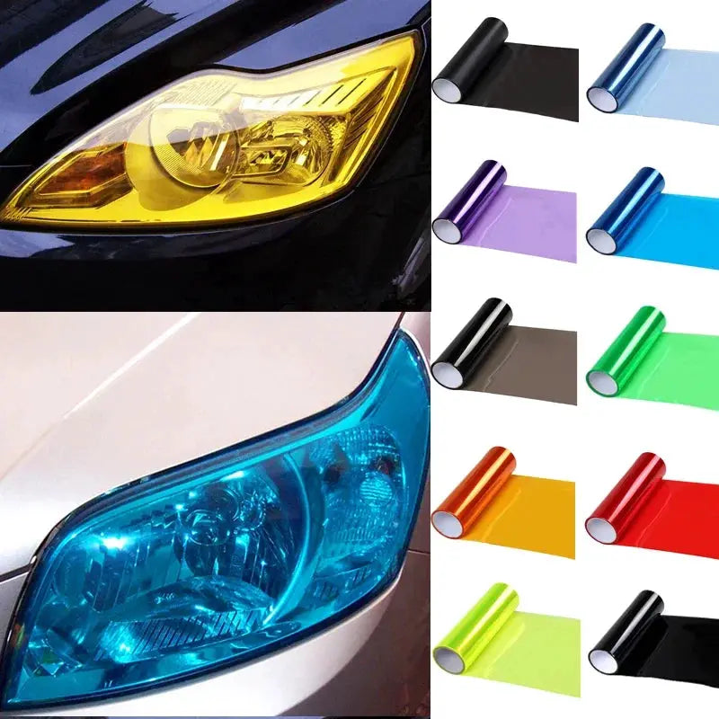 Gloss Transparent Light Black Smoke PVC Film Tint 30 X60cm Auto Car Light Headlight Taillight Tint Vinyl Film Sticker Wrap Cover from PriceLows™