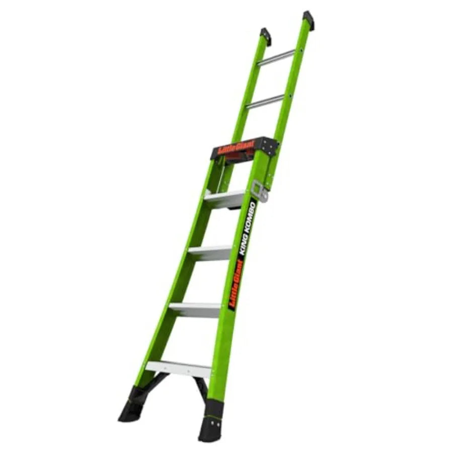 【Spot goods】Ladder Systems 13905-001 King Kombo 3-in-1 Ladder 5 Ft Green from PriceLows™