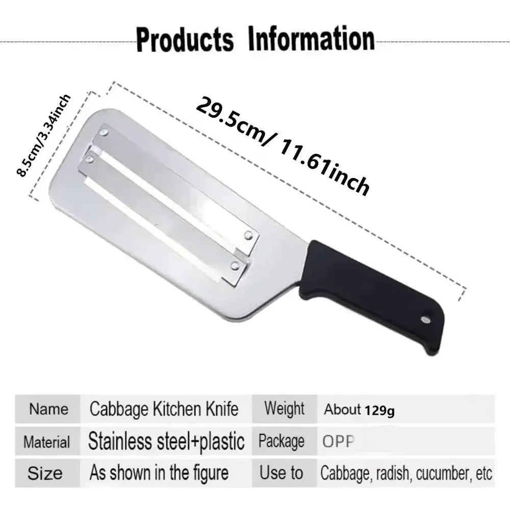 Vegetable Slicer | Stainless Steel | Multifunctional | Cabbage Cutter Peeler
