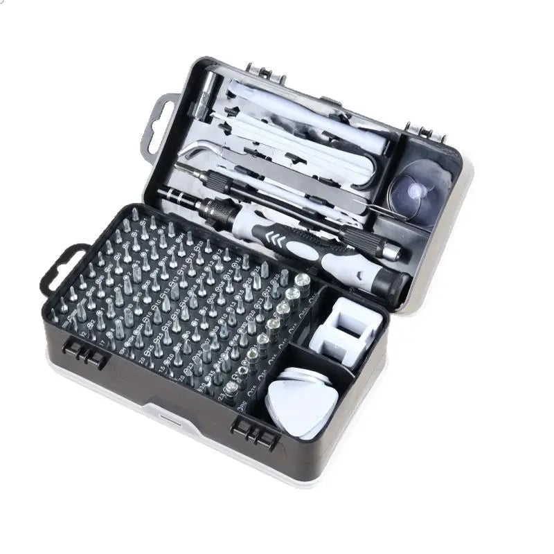 115-in-1 Multi-Functional Screwdriver Set – Strong Magnetic High Hardness Tool Kit with Special-Shaped Screwdrivers, Complete Di from PriceLows™