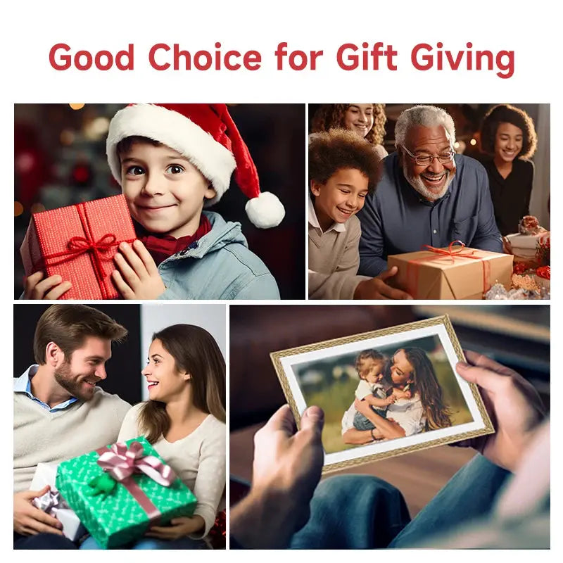 Christmas Gift Digital Picture Frame 10.1 Inch WiFi Frameo 1280 * 800IPS HD Cloud Smart Digital Photo Frame,32GB Storage, from PriceLows™