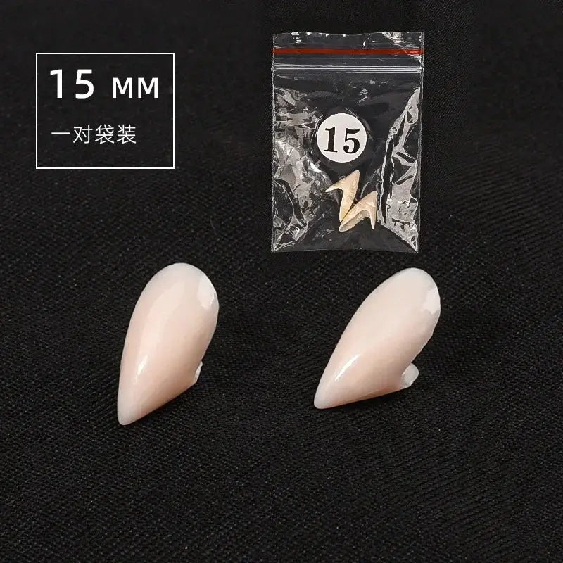 Vampire Fangs | Environmental Resin | Pre Molded Shape | 5 Pairs